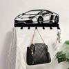 Metal Racing Car Key Holder Wall Decor Storage Rack