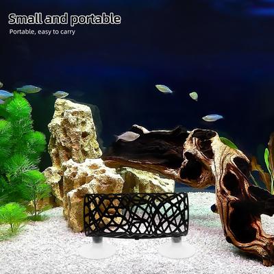 1Set Betta Fish Tank Tunnel Bed Aquarium Ornaments Unique Aesthetic Appeal Safe Resting Spot Easy To Maintain Hollowed Out