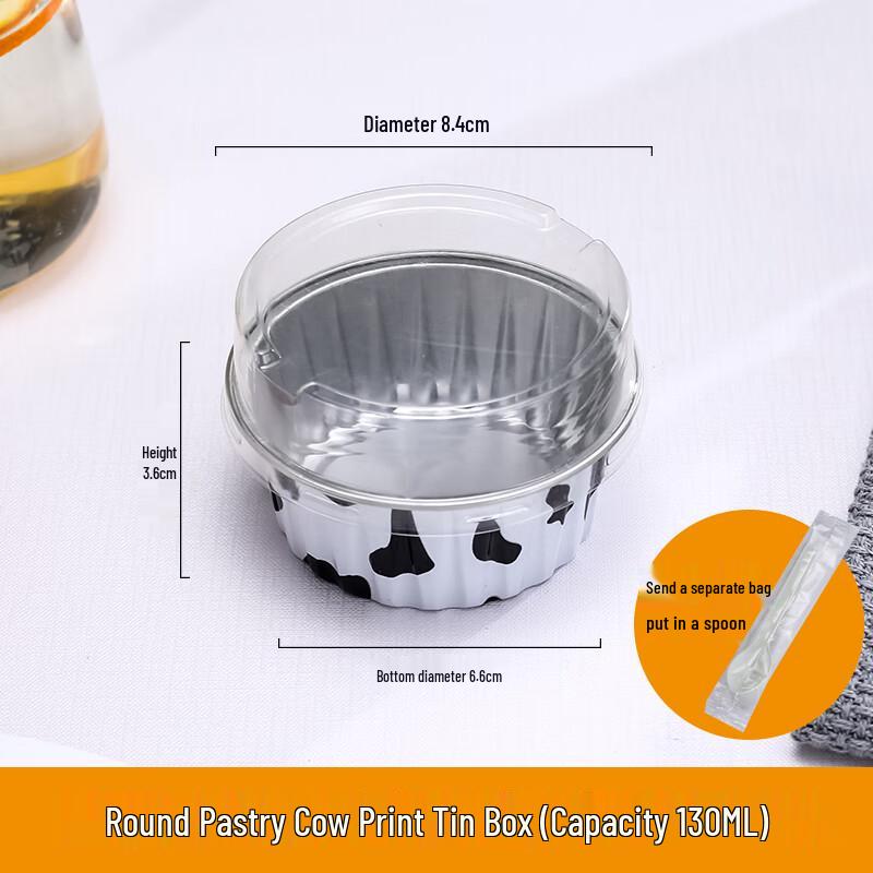 Golden Aluminum Foil Pudding & Sushi Cups