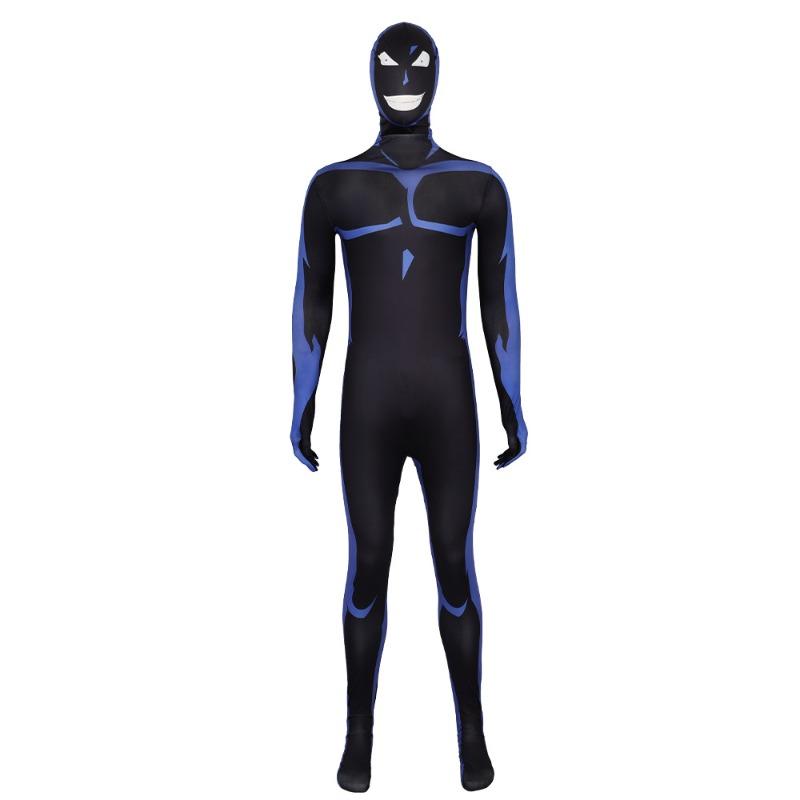 Halloween stage costumes man in black tights cosplay stage cos show costumes