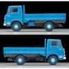 Tomytec Tomica Limited Vintage 1/64 Scale LV-191b Isuzu Elf High-Floor Platform Blue 1966 Model (Finished)