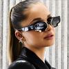 Stereo Spirit Snake Sunglasses Y2K Retro Spice Girls Bar Tech Concave Sunglasses Tide Women Y2K for Women Aesthetic Accessories
