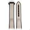 Curved End Silicone Strap Folding Buckle Men Women Soft Waterproof Sport Bracelet Watch Band for Omega x Swatch Moonswatch 20mm