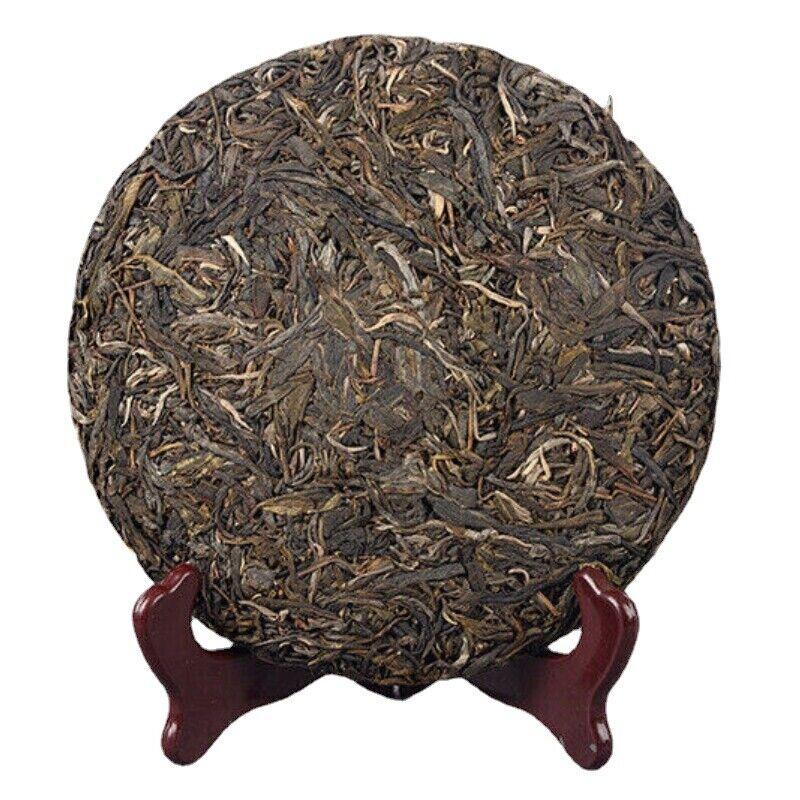 357 гMansong Raw Cake Puerh Raw Tea 2020 Mansong Spring Tea Raw Puerh Yunnan Tea — фото 2