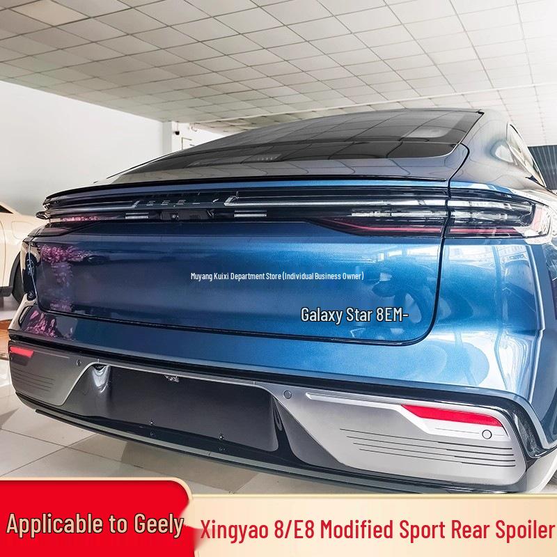 Geely Galaxy E8 Xingyao 8 No-Drill Rear Spoiler Non-Destructive Installation Kit