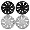 4 Stück Radkappen Automotive Radabdeckung 16 Zoll Autodekoration Radkappen Perfekter Ersatz für Civic und die meisten Autos