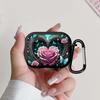 Case For Airpods Pro2 4 Pro3 1 3 Pro 2 Earphone Cases Cover Pink Flowers