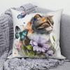Pig Cat Panda Rabbit Print Decorative Pillowcase  Sofa Car Living Room  Animal Cushion Cover