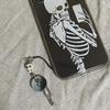 Vintage Skull Button Pendant Bag Decoration Phone Lanyards Fashion Y2K Phone Chain  Backpack