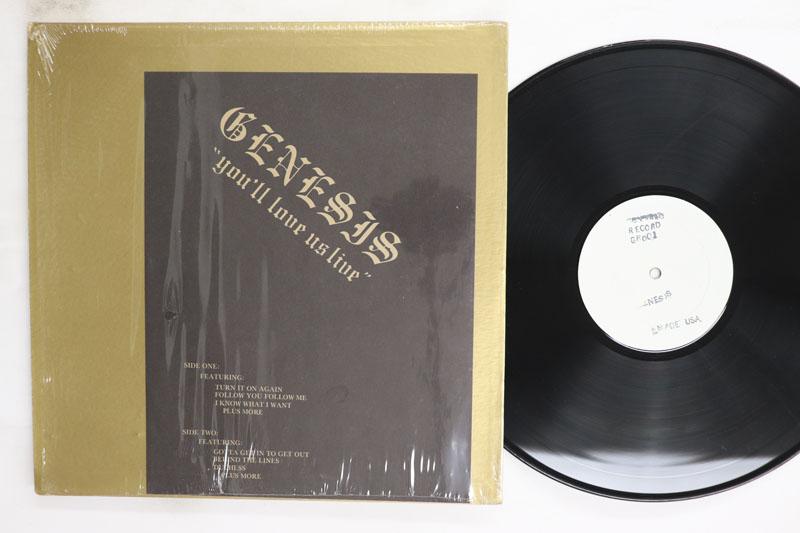 LP-Schallplatte GENESIS Youll Love Us Live KEINE Nicht auf dem Label 1980 US Rock Gebraucht