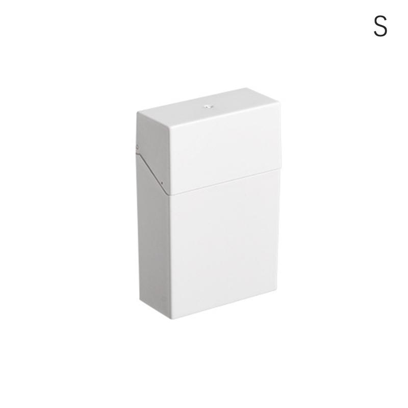 

Квадратный ящик для хранения из АБС-пластика, многофункциональный пылезащитный органайзер, рукава для фотокарт, маленькая карточка, сортировка пленки, простая белая коробка S белый