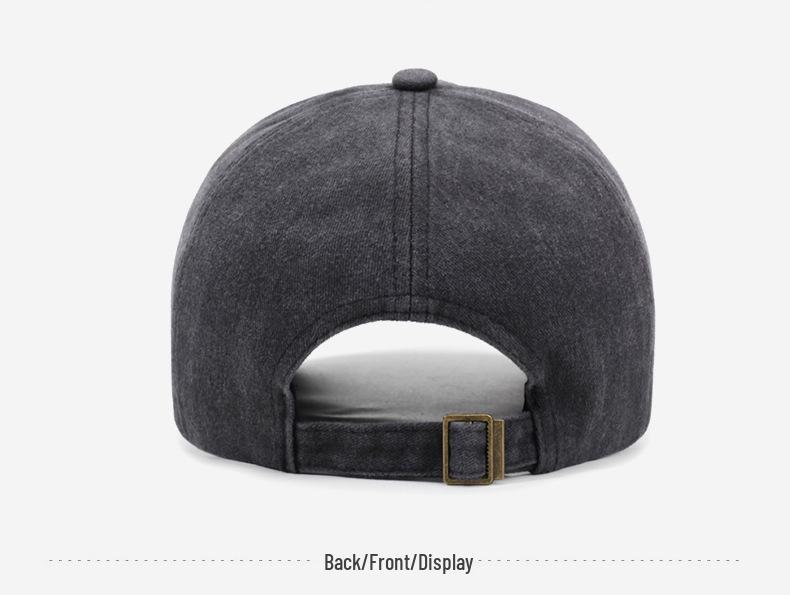 Personalized Embroidered Ripped Slim Baseball Cap - Unisex Trendy Sunshade Cap