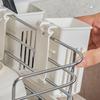 Multifunctional Kitchen Chopsticks Holder Hanging Drain Box Organizer Storage Rack Save Space Hanging Tableware Holder
