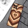 Purple Brown Pink Blue Heart Case For Samsung Galaxy M15 M11 M12 M13 M14 M06 M16 M36 M56 M31 M53 M32 M52 M35 M55 M34 M54