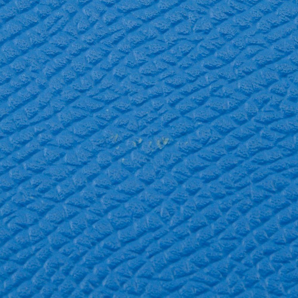 Hermes Too Doo 37 Clutch bag Blue Zanzibar Blue / grauer Filz/Epsom Unisex Gebraucht