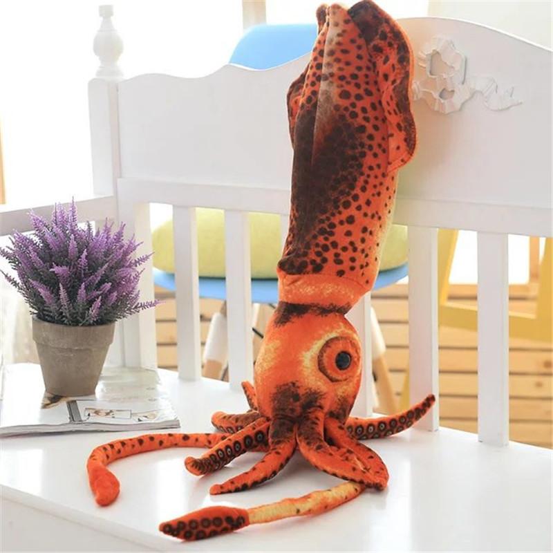 

Simulation octopus doll plush toy octopus brother throw pillow creative funny squid rag doll children s day gift 60cm