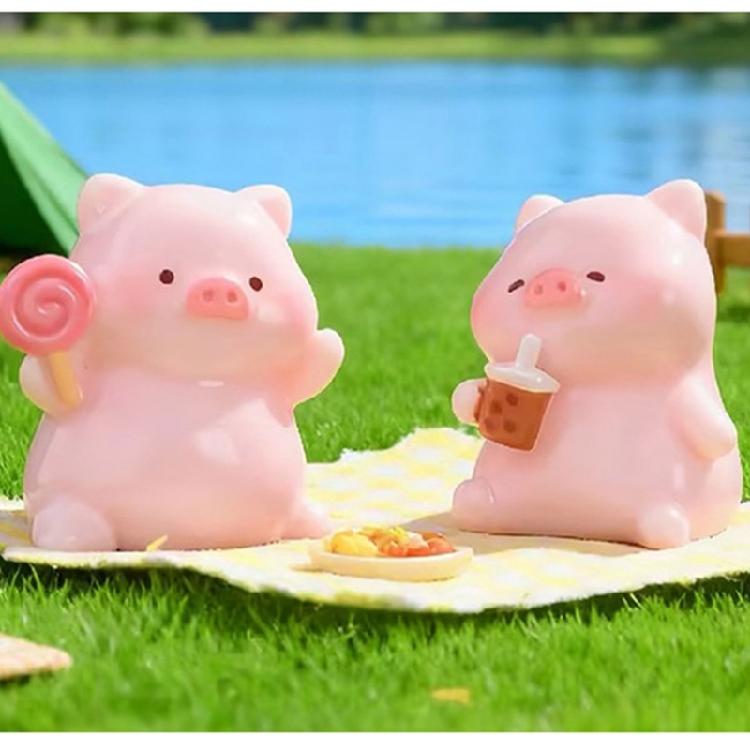Resin Mini Pigs Miniature Pigs Figurine,Fairys Garden Accessories Garden,Microlandscape,Plant Pot,Bonsais Crafts