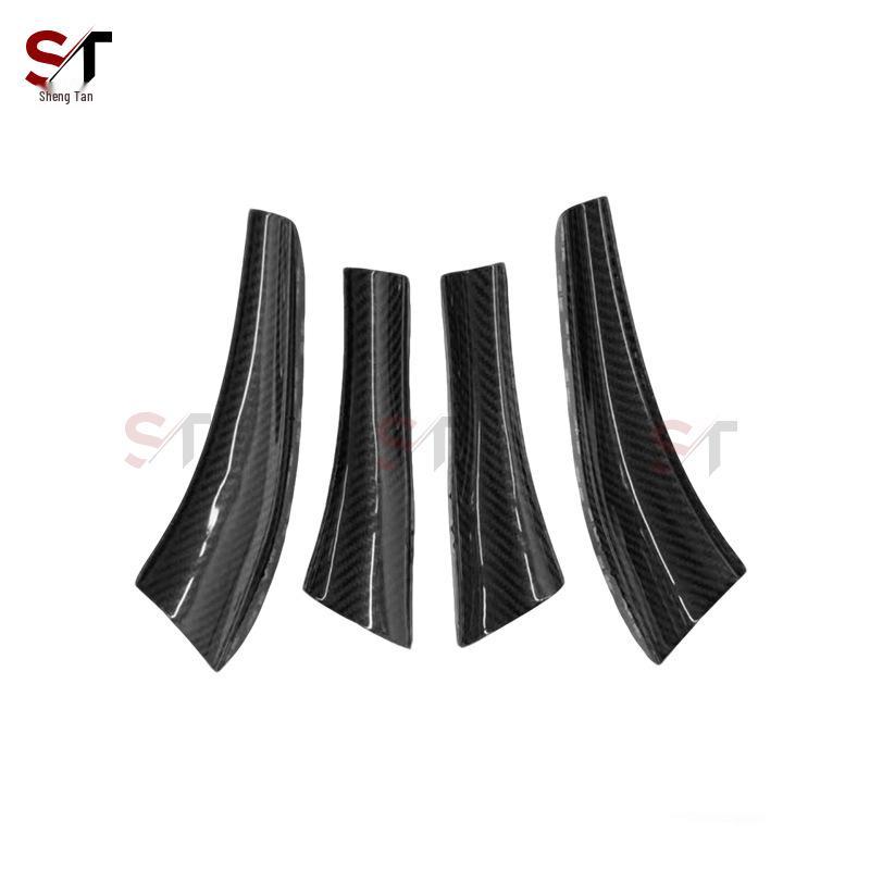 BMW M2 G87 Carbon Fiber V-Style Front Bumper Wind Spoiler, Decorative Auto Modification