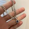 Gawu Doos Hanger Kan Worden Geopend Vajra Stempel Zes-Karakter Sutra Zirconium Boeddha Ketting Mannen en Vrouwen Amulet Sieraden
