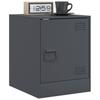 Nightstands 2 Pcs Anthracite 34.5 X 39 X 44 Cm Steel