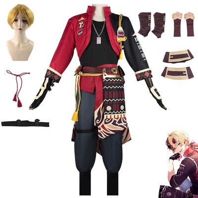 Spiel Thoma Cosplay Kostüm Uniform Halloween Outfit Jacke Mantel Perücke Schuhe Headwear Kette Requisiten Vollen Satz Frauen Mann