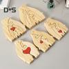 Personalisiertes Bärenpuzzle aus Holz mit 2–7 Familiennamen. Bärenpuzzle aus Holz, Schreibtischfigur, individuelle Skulptur mit Familiennamen für neue Eltern