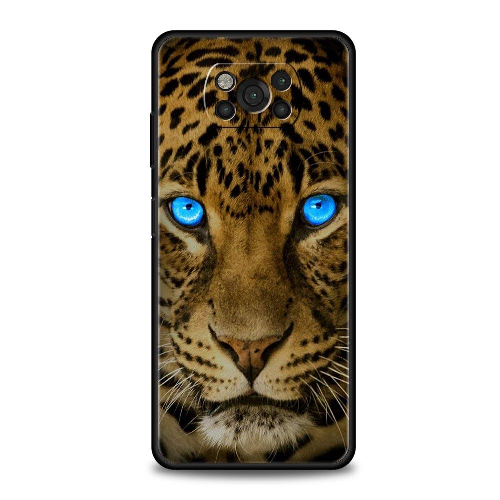 Tiger Lion Leopard Phone Case For Xiaomi Mi Poco X3 NFC M3 F4 F3 M4 X4 Pro 5G Note 10 12 Lite 11 11T 10T 11X 13 12T Pro 9T Cover