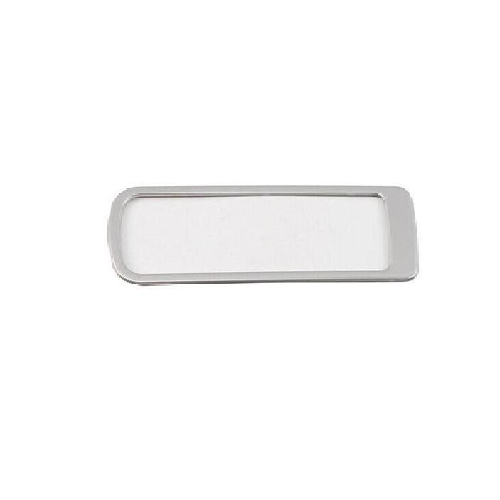 For BMW X3 G01 X4 2018- Silver Steel Co-Pilot Storage Box Handle Bowl Trim