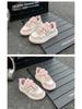 2025 Autumn Girls' Casual Princess Sneakers - Soft Sole Sports Shoes for Middle and Big Kids