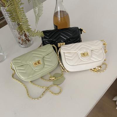 Small Fragrance Style Diamond Chain Bag New Crossbody Bag Fashionable Exquisite Small Bag for Women
