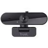 Webcam Full HD - TRUST - TW-200 - 1920x1080 pixels - Microphone à longue distance - Noir