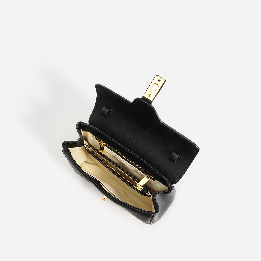 Nischen-Ledertasche Damen Neue Pendler-Handtasche Vielseitige Schulter-Umhängetasche Kleine quadratische Tasche