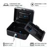 Mini Size Portable Key Safe Sturdy Construction Handheld Safe Box  Valuables Storage