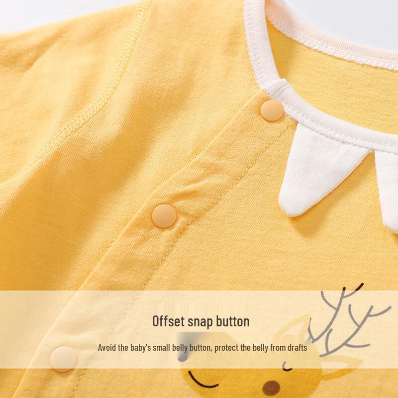 Shubeiyi 2-Pack Baby Long-Sleeve Rompers