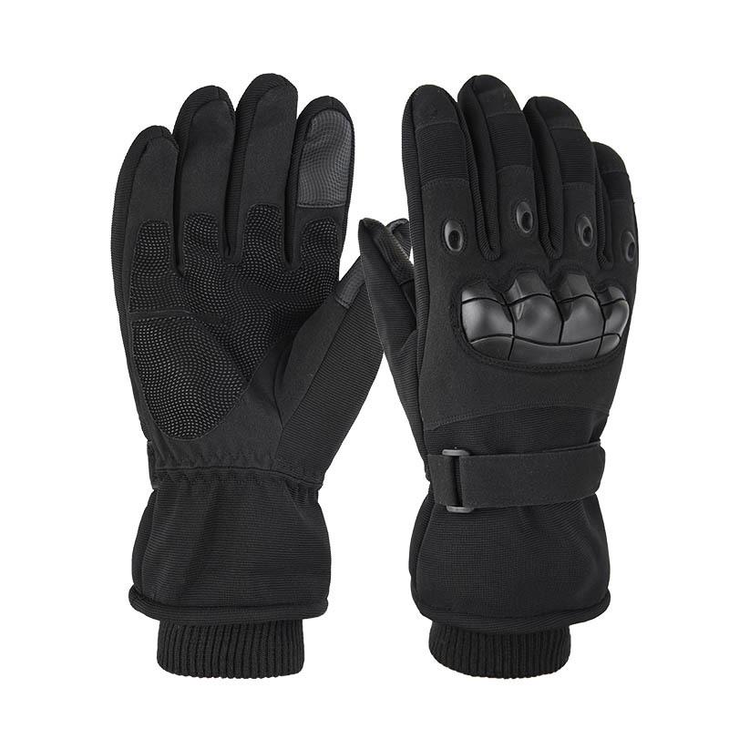 Outdoor Warm Tactical Gloves Winter Outdoor Training Mountaineering Cycling Anti slip and Wear Resistant Tactical Gloves M