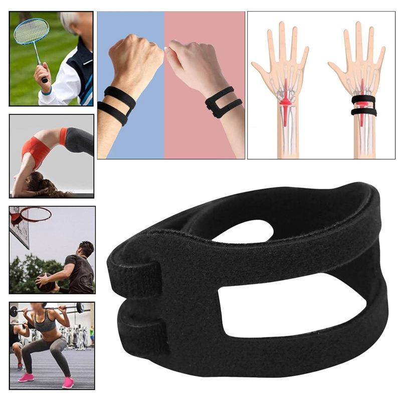 Bracer Sports Fixed Pressurized Wrist Band Strap Pressurized Tennis Wrapping Strap Thin Hand Guard