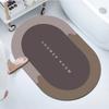 Tappetino da bagno super assorbente antiscivolo ad asciugatura rapida Tappetino da bagno Tappetino per vasca da bagno Tappetino per porta Tappetino doccia Facile da pulire Casa