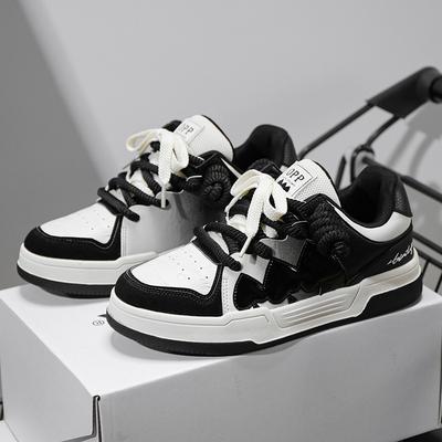 Panda Schuhe Pik Nische Herbst und Winter Neu Hochwertig Lässig Weiß Sport Brotbrett Schuhe