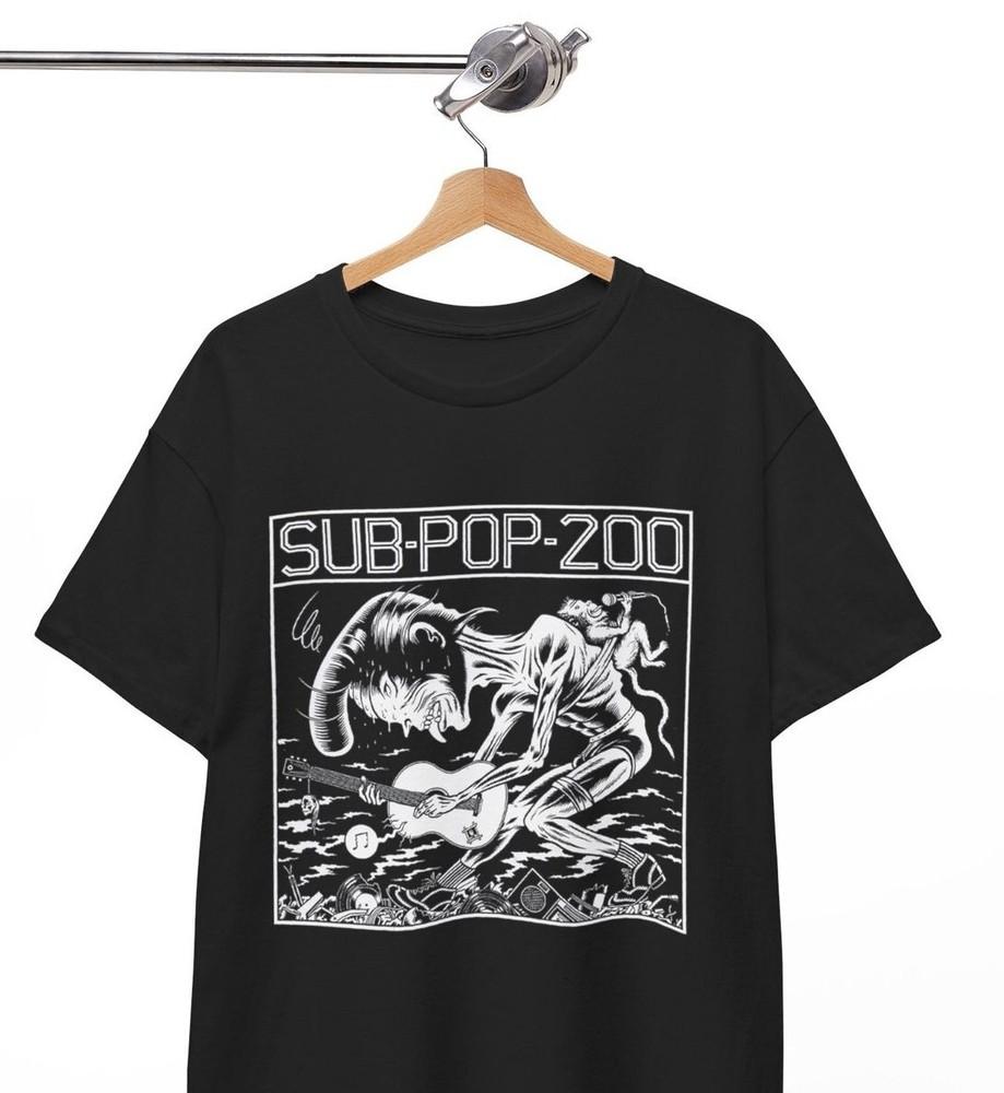 sub-pop-200 Shirt as worn by kurt cobain, worn by Kurt Cobain. Unisex Shirt Unisex T-Shirt XXXXL
