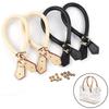 2pcs Leather Purse Handles Replacement Tote Bag Strap for Women DIY Handbag Shoulder Straps Bag Belt Handmade Accessories 40cm