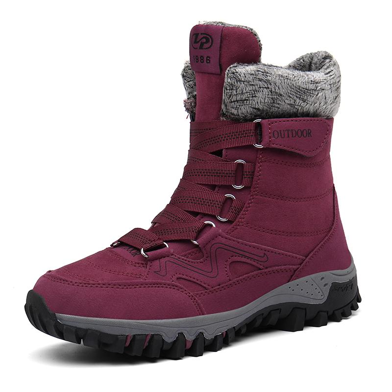 Winter Boots Waterproof Outdoor Women Boots Ankle Snow Boots High Women Footwear