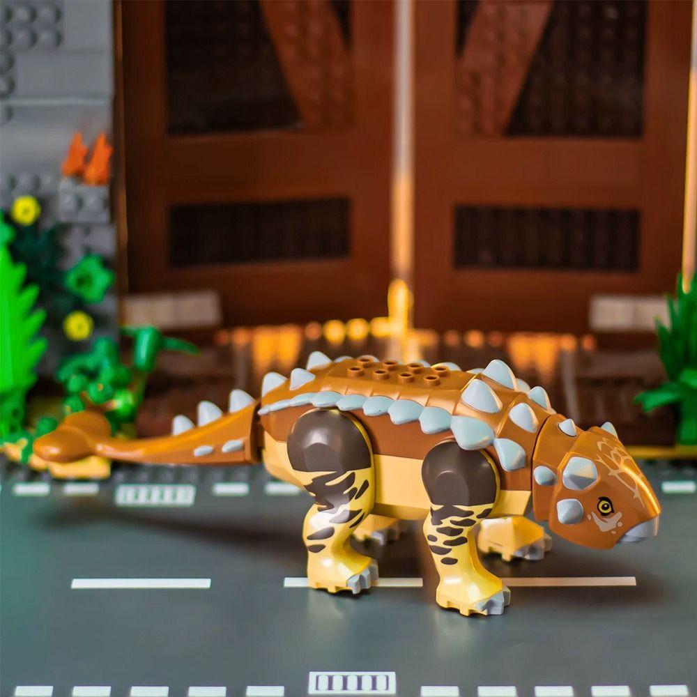 Mini Size Jurassic Dinosaur Building Brick Carnotaurus Building Blocks  Kids Play