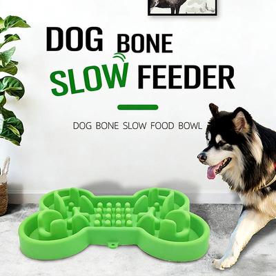 Futternapf für Hunde, gesund, weiches Gummi, Slow-Food-Futternapf, rutschfest, Anti-Schlucken, Würgen, Reisenapf für Katzen, Hundefutter, Fütterung, Slow-Feeder