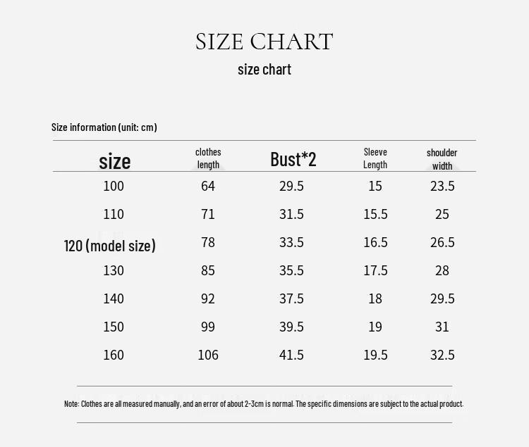 Girls' Puff Sleeve Round Neck Princess Dress