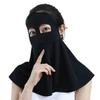 Unisex Ice Silk Sun Protection Face Mask for Wind and Dust