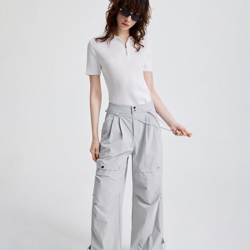 Women's American Style High-Waist Loose Cargo Pants