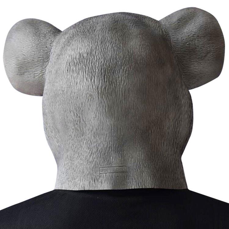 Funny Gray Koala Mask Latex Headpiece Ideal For Halloween Parties And Costumes