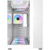 PC Case - Darkflash - TH285 White - Mid Tower - ATX Form Factor - 4x120mm A-RGB - White