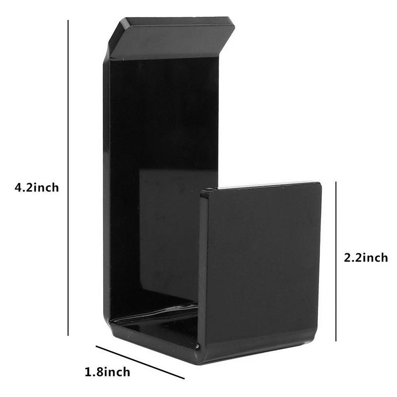 Headsets Universal Headphone Bracket Hanger Under Desk Wall Mounted Headset Holder Hook