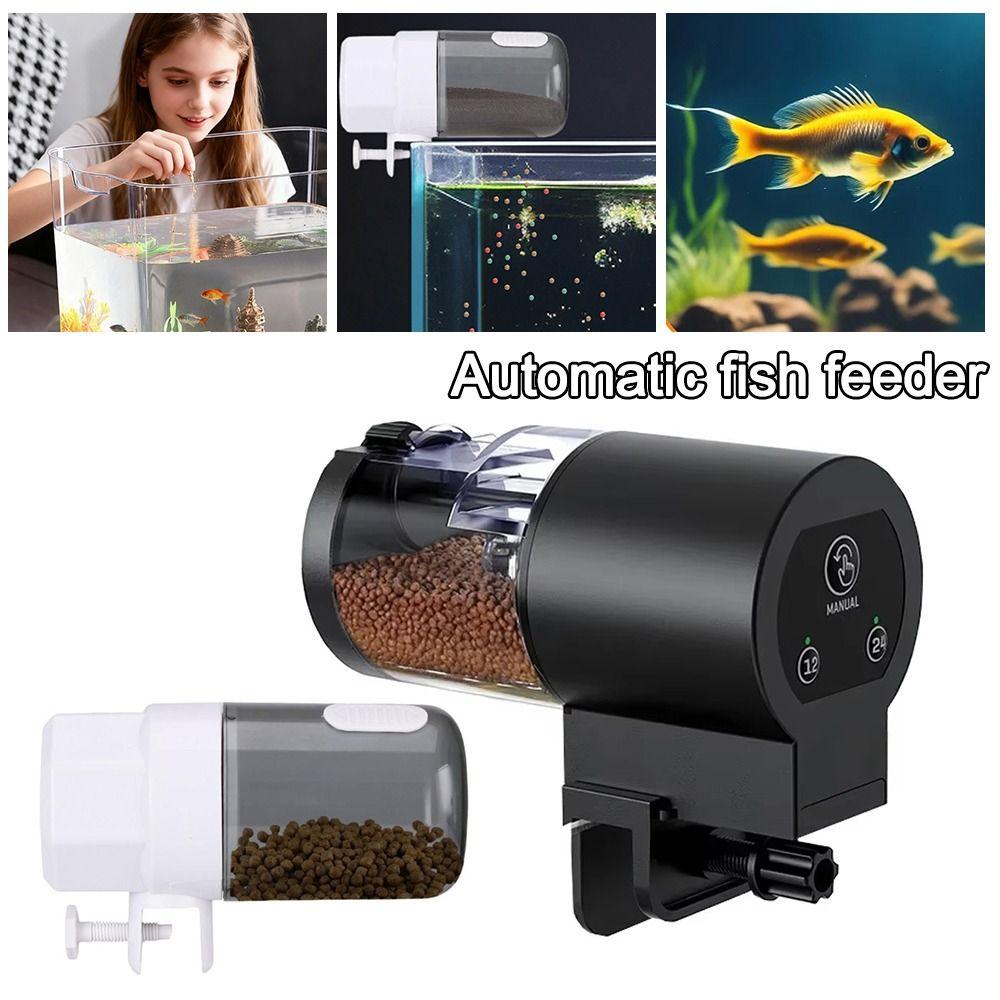 3/7nd Gear Fish Tank Feeder Intelligent Turtle Feeder Durable Auto Fish Feeders Fish Tanks
